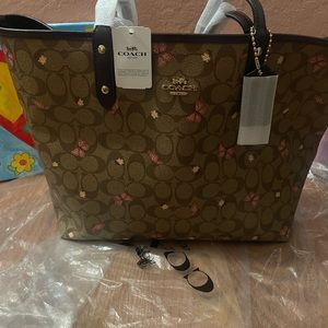 Coach Butterfly Tote
